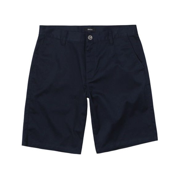 RVCA Men's The Week-End Stretch Shorts Navy Marine 29 - Picture 2 of 9